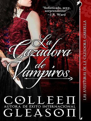 cover image of La cazadora de vampiros